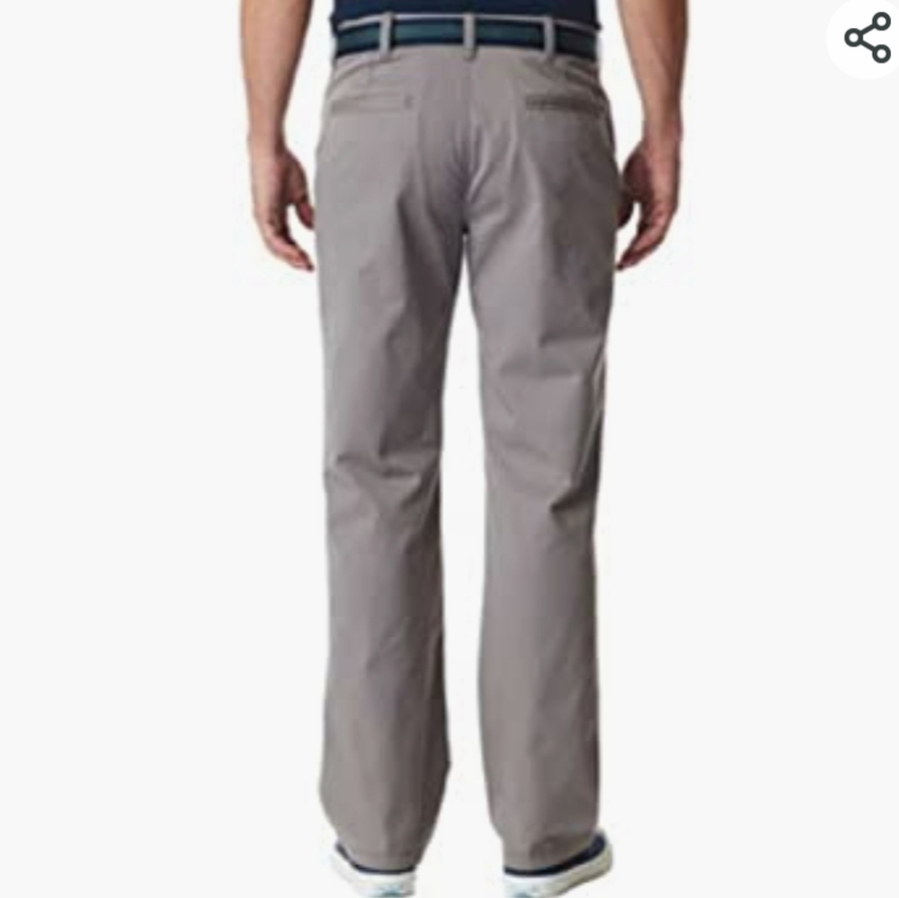 NWT Life Khaki pain front slacks - Picture 2 of 12